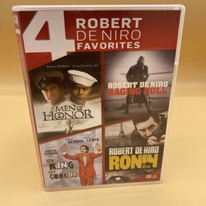 4 Robert DeNiro Favorites Movie Collection (DVD, 4-Disc Set) Raging Bull Ronin.